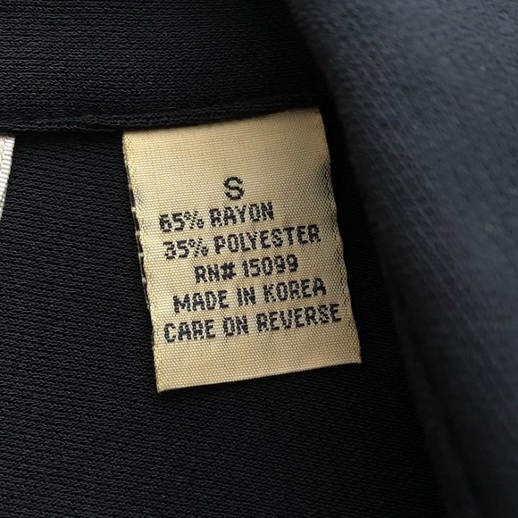 Apostrophe Fitted Buttoned Black Dress Size S - Picture 4 of 15